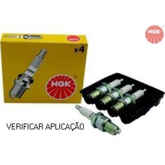 Jogo De Velas Gol Saveiro 1.6 1.8 Ate 1991 - Alcool - NGK